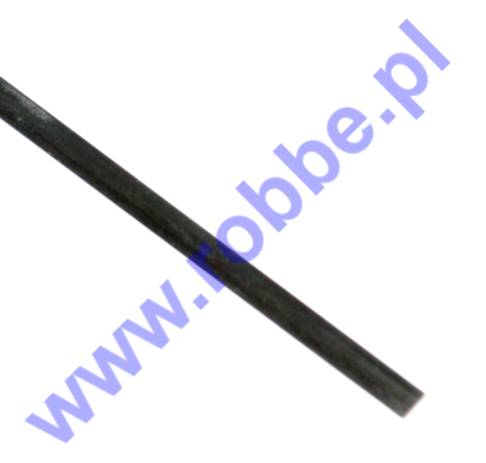 Płaskownik węglowy 1.0x6.0mm dł. 1mb